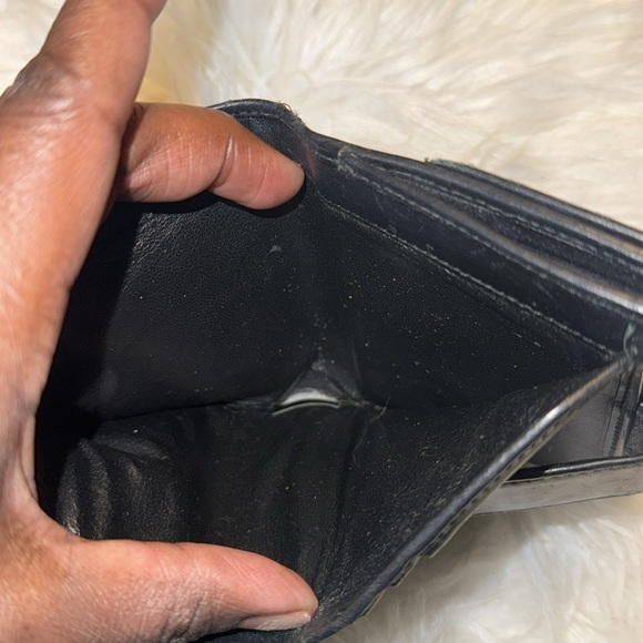 Auth GUCCI GG Canvas Bifold Wallet Purse Black Hardware Gold Unisex GUC - Picture 14 of 14